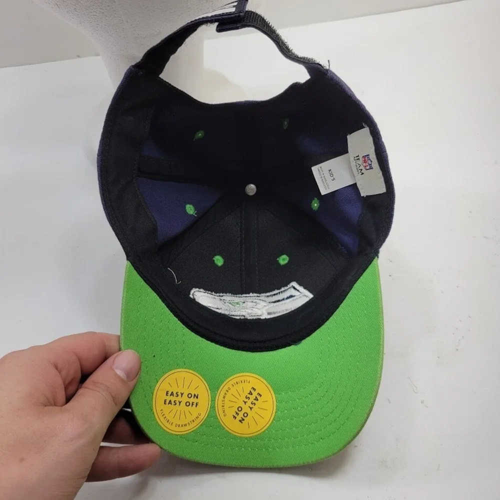 Seattle Seahawks NFL Youth Team Apparel  Adjustable Hat **faded**